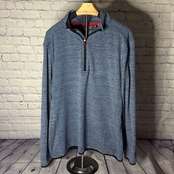 Avalanche Other - Avalanche Outdoors Men's Blue Quarter-Zip Sweater